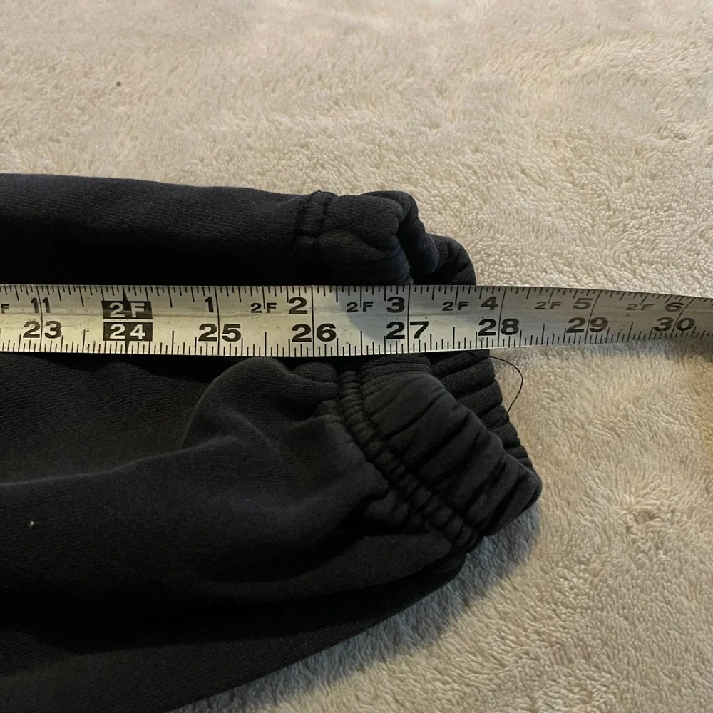 Nike Air Jordan Sweatpants Mens Black Medium Flight Fleece Graphic Joggers Gym